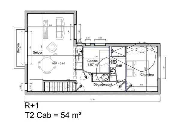 Appartement à vendre 3 pièces 53m² Merlimont (62155)