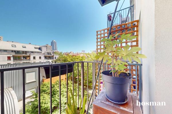Appartement 2 pièces de 38m² - Lumineux et calme - Avec balcon – Rue du Maroc, Paris 19ème