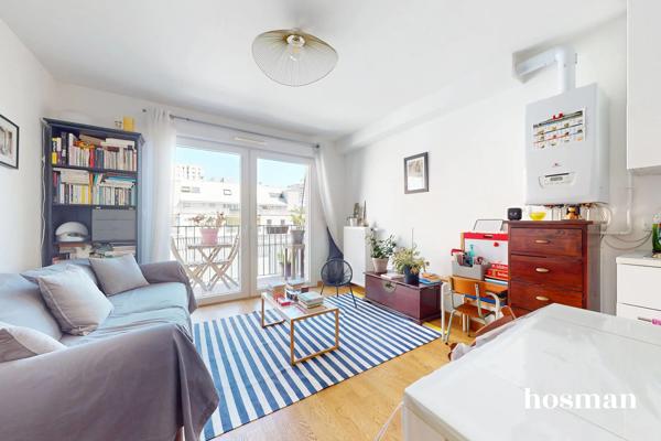 Appartement 2 pièces de 38m² - Lumineux et calme - Avec balcon – Rue du Maroc, Paris 19ème