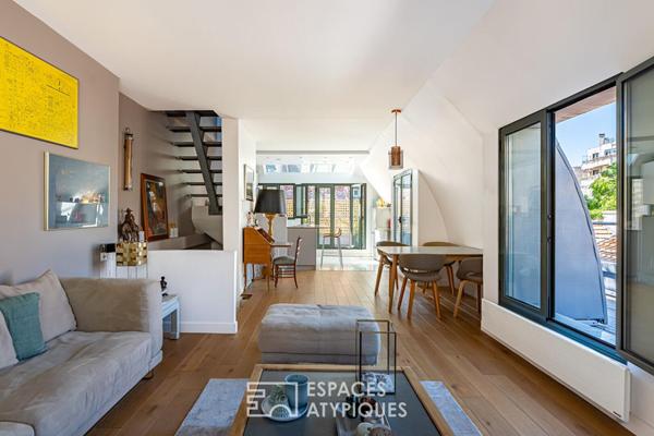 Comme une maison, Triplex avec rooftop confidentiel au coeur de Prince-Marmottan