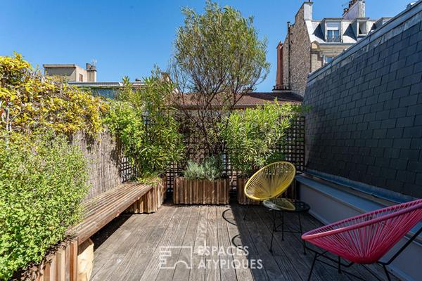 Comme une maison, Triplex avec rooftop confidentiel au coeur de Prince-Marmottan