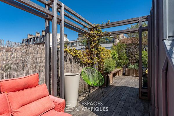 Comme une maison, Triplex avec rooftop confidentiel au coeur de Prince-Marmottan