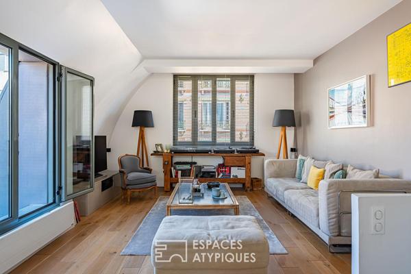 Comme une maison, Triplex avec rooftop confidentiel au coeur de Prince-Marmottan