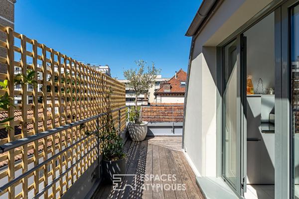 Comme une maison, Triplex avec rooftop confidentiel au coeur de Prince-Marmottan
