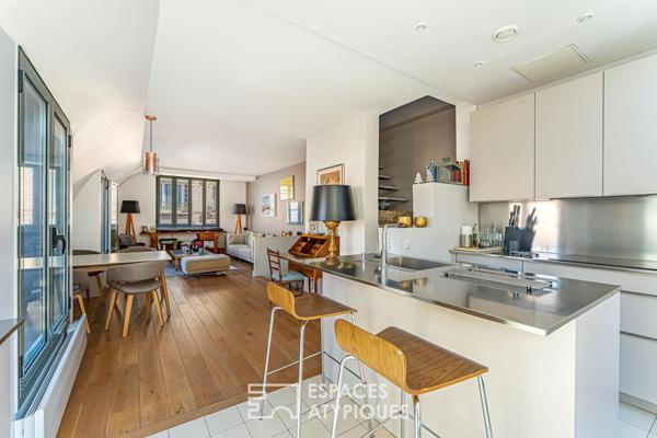 Comme une maison, Triplex avec rooftop confidentiel au coeur de Prince-Marmottan