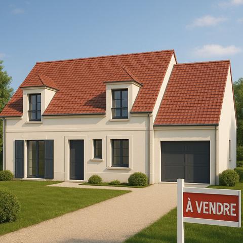 Maison neuve de 2025 130m² sur 420m² de jardin