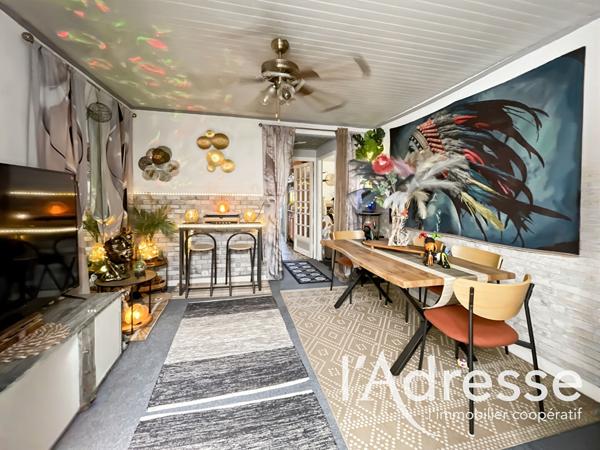 T3 AVEC VÉRANDA, TERRASSE, CAVE ET ATELIER - EXPOSITION SUD