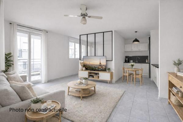 Appartement T1 Bis plus parking et garage