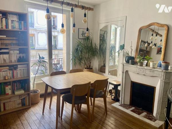 75019 - Quartier Pyrénées - Appartement en duplex 3 chambres
