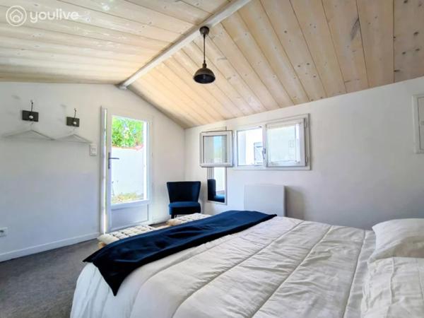 BARBÂTRE –MAISON À 500 M A PIED DE LA PLAGE, AU CALME ET SANS VIS-À-VIS