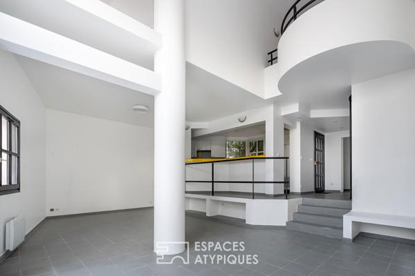 Maison d’architecte type loft à Saint Maur des Fossés