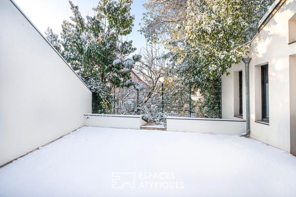 Maison d’architecte type loft à Saint Maur des Fossés