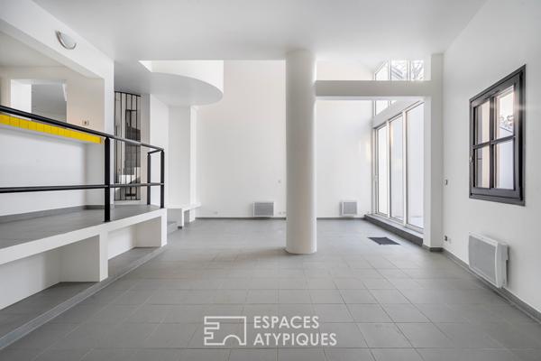 Maison d’architecte type loft à Saint Maur des Fossés