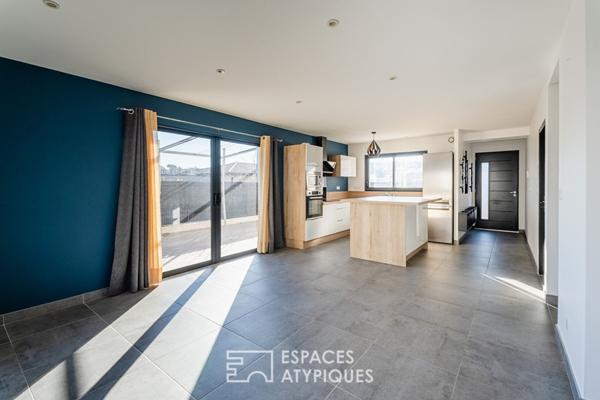 Maison contemporaine 102 m² récente avec terrasse