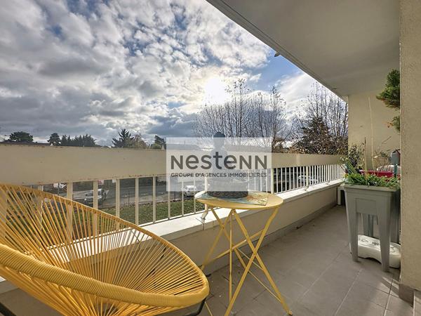 Appartement 3 pièces - balcon - ascenseur - parking.