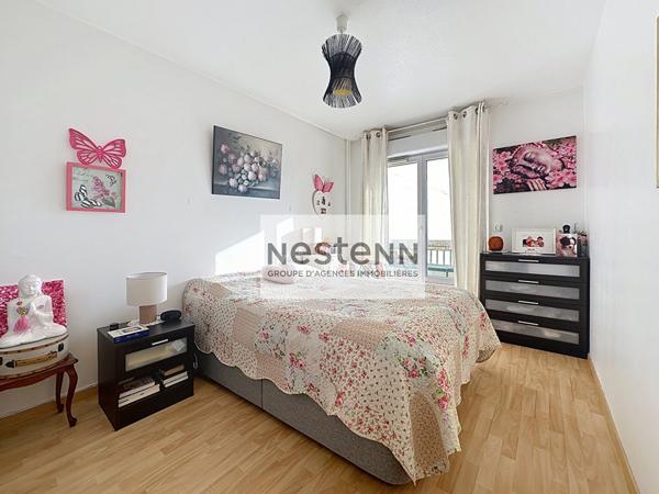 Appartement 3 pièces - balcon - ascenseur - parking.