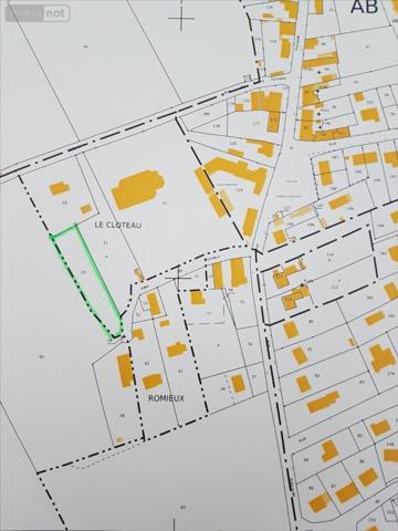 Terrain à Batir à vendre à Villaines-sous-Malicorne dans la Sarthe (72270), ref : 1203