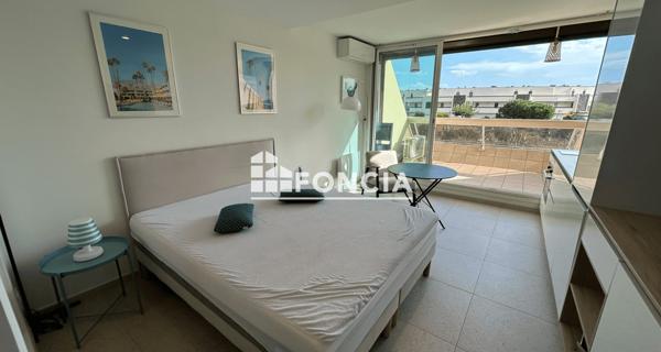 À vendre Studio 24.76 m² - Le Cap D'agde 34300