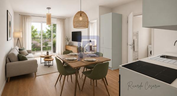 APPARTEMENT T2 AVEC BALCON - ENVIRONNEMENT RECHERCHÉ - QUIMPER