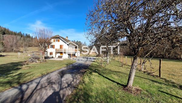 Vue agréable, au calme sur un beau terrain
