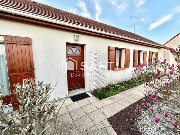 Charmant pavillon de plain-pied – 108 m² – Terrain clos de 800 m²