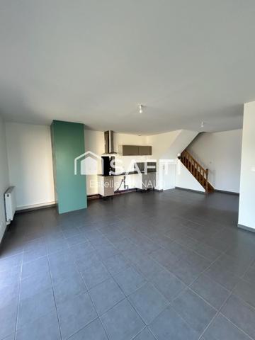 Maison, 73 m² avec jardinet, 3 chambres