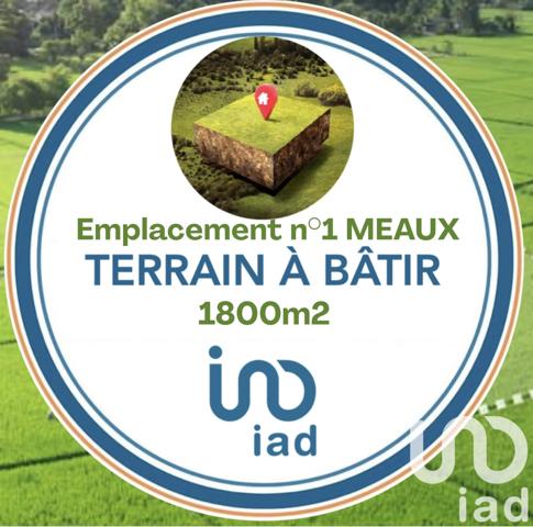 Terrain à vendre 1 800 m² Meaux