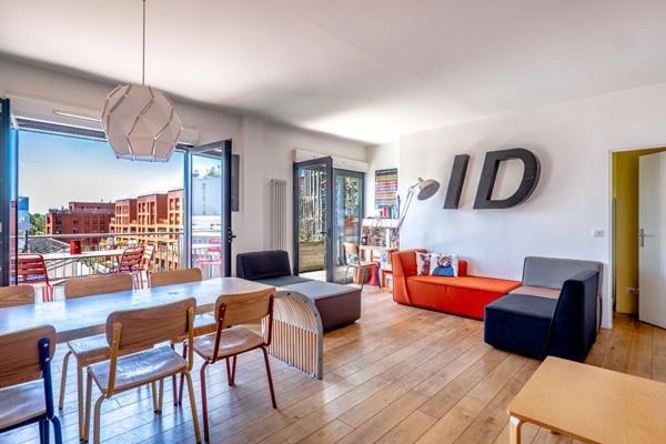 Pantin - Appartement familial  90 M2 avec terrasse et rooftop exceptionnel