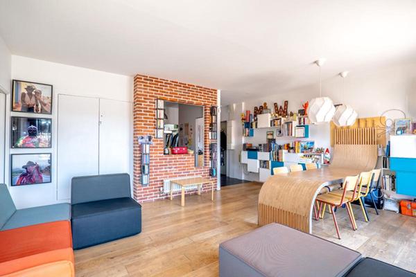 Pantin - Appartement familial  90 M2 avec terrasse et rooftop exceptionnel