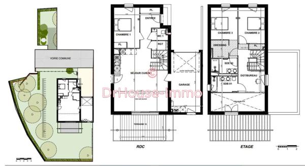 Maison à vendre 4 pièces de 110 m²