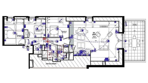 Appartement à vendre 4 pièces 95 m² Fondettes