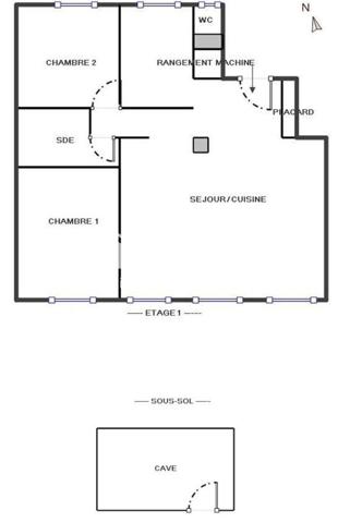 Bel appartement de 84m2 Triangle d'Or