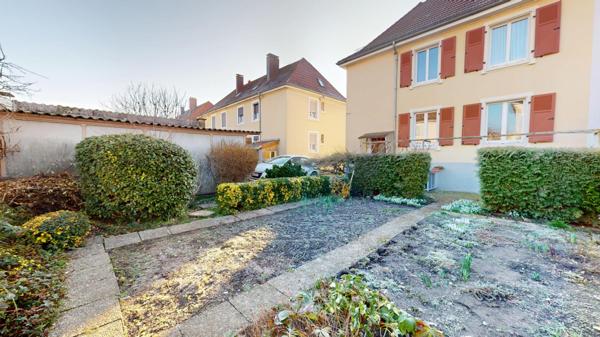 Maison familiale 6 pièces – 115 m² avec jardin et garage – Mulhouse secteur résidentiel