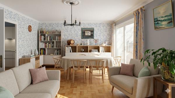 Maison 5 pièces à Châteauneuf de 97 m2 sur une parcelle de 407 m2