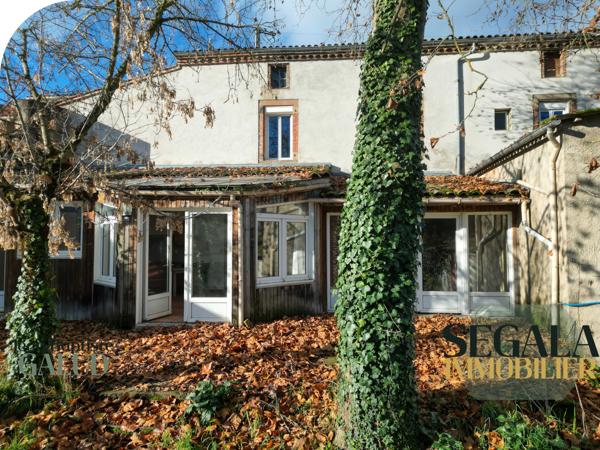 Blaye-les-Mines (81400) BLAYE LES MINES - Maison bourgeoise avec local commercial et grand jardin