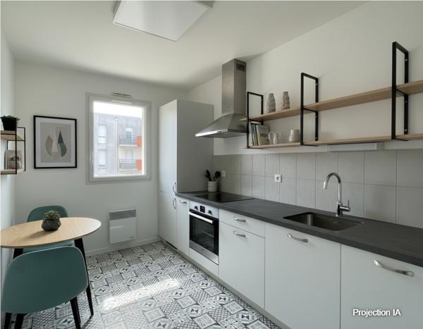 Appartement
         3 pièces
        - 67 m² 179 760 € *