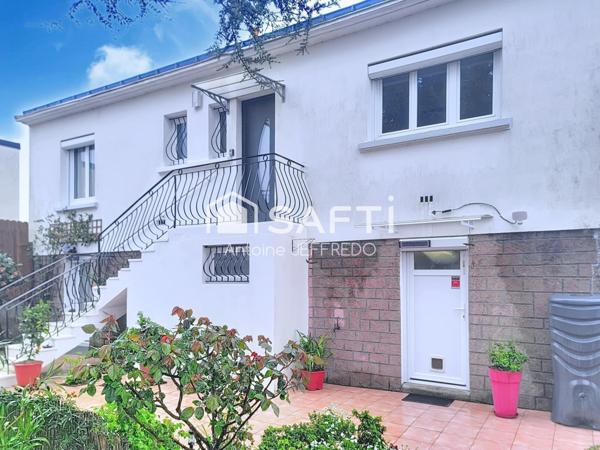 Maison rénovée avec jardins