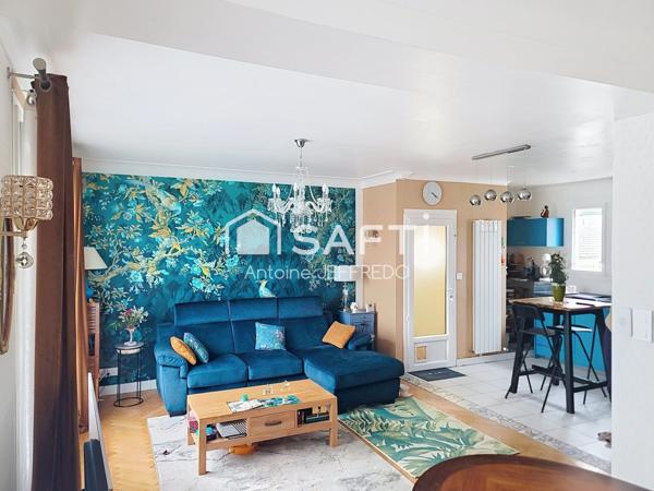 Maison rénovée avec jardins