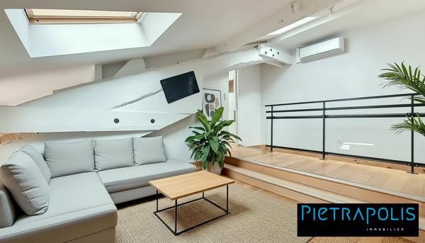 CLIMATISE - Rue Ney - DUPLEX en DERNIER ETAGE - T5 de 86 m²