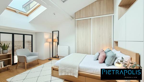 CLIMATISE - Rue Ney - DUPLEX en DERNIER ETAGE - T5 de 86 m²