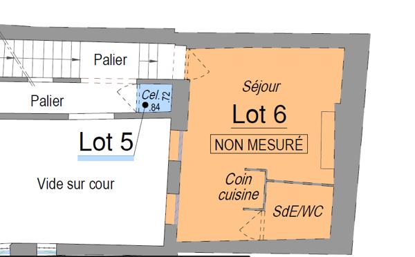 Studio à rénover - Immeuble Pierre – Bordeaux Saint-Michel