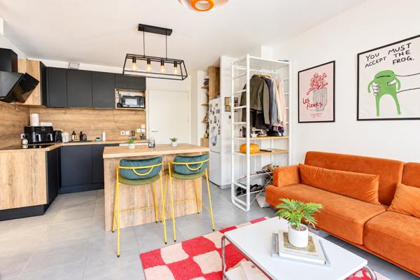 Appartement T2 - Balcon - Garage