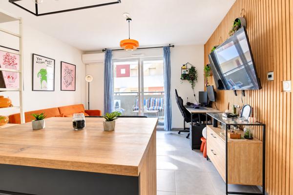 Appartement T2 - Balcon - Garage