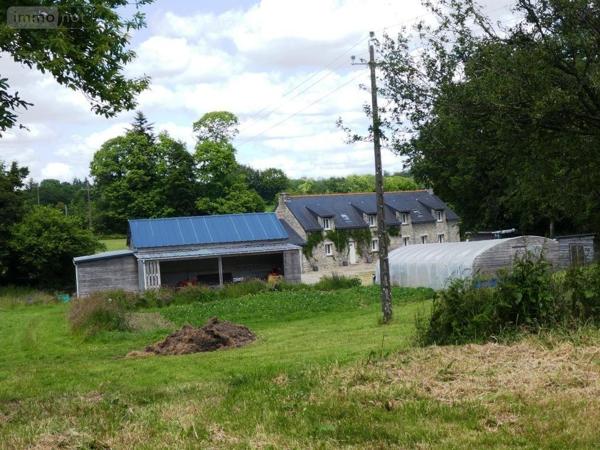 Maison à vendre à Plouray dans le Morbihan (56770), ref : 56075-2235