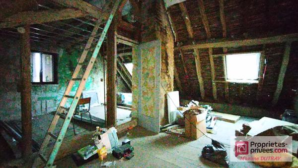 Maison 2 pièces 65m² + étage aménageable