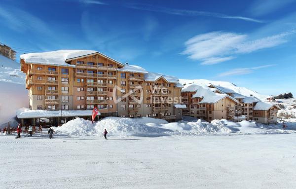 73210 LA PLAGNE VILLAGES A VENDRE STUDIO MEUBLE 22m² VENDU LOUE FISCALITE LMNP / LMP