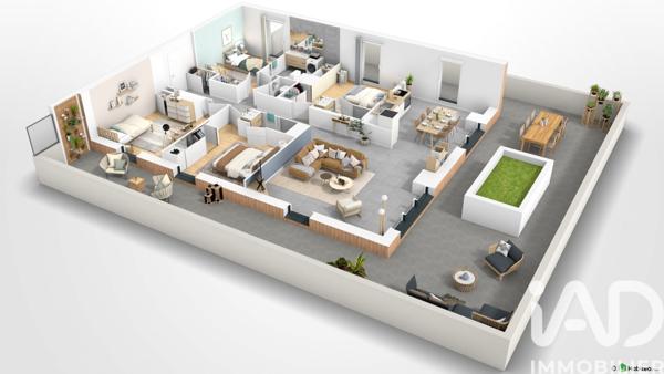Appartement à vendre 5 pièces 116 m² Le Versoud