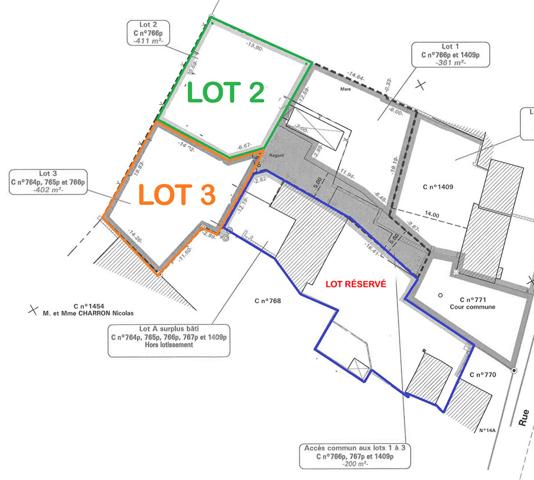 Terrain Dourdan 411 m2
