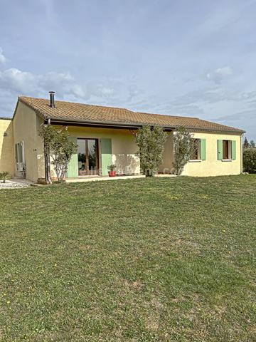 Sud Ardèche - Maison plain pied 104 m2 sur un terrain de 1251 m2