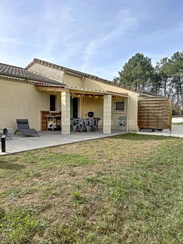 Sud Ardèche - Maison plain pied 104 m2 sur un terrain de 1251 m2